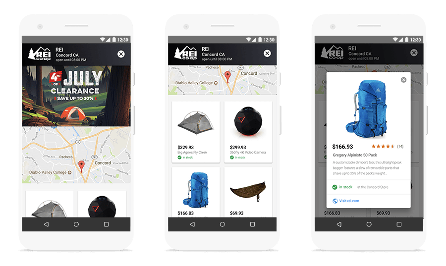 Google AdWords Introduces Ad Unit for In-Store Products