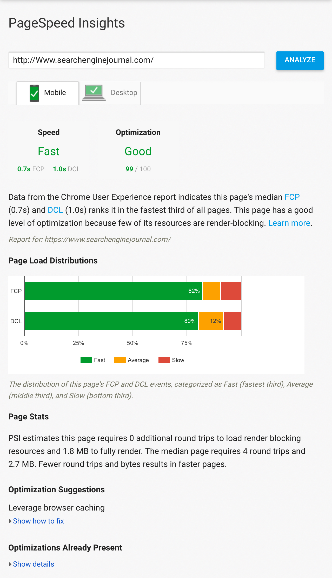Google PageSpeed Insights Now Measures Real World Speeds