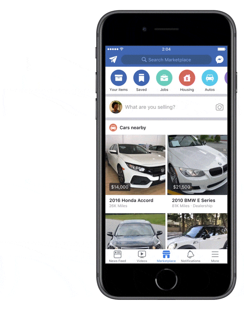 Facebook Ads Can Now Appear in Marketplace