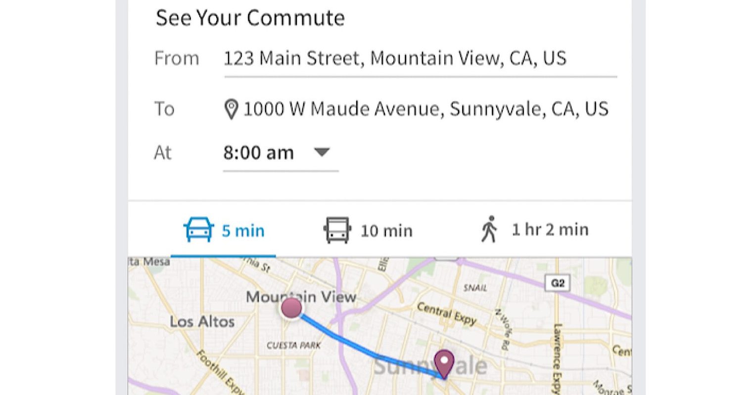 LinkedIn Teams Up With Bing Maps to Show Commute Times on Job Postings