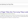 How to Audit & Improve Your Page Titles for SEO