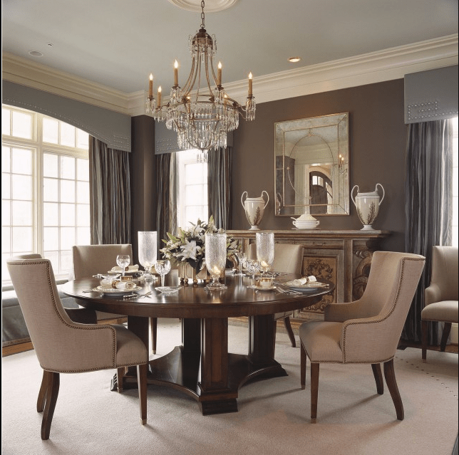 Image of a dining room