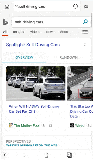 Bing Enhances Search Results for News Stories
