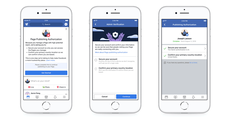 Facebook Changes Requirements for Pages With Large US Audiences