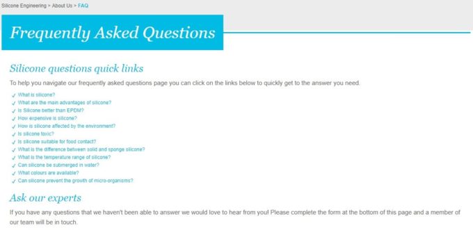Product Faq Sample