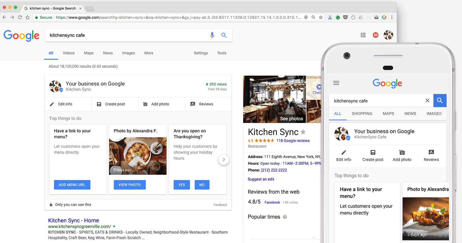 Google My Business Lets Admins Edit Review Replies from the Knowledge Panel