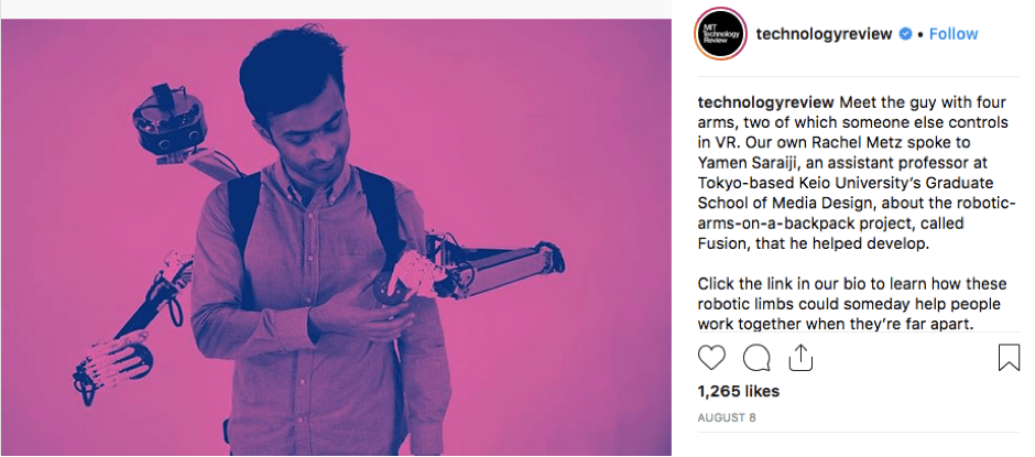 Technology Review Instagram Post