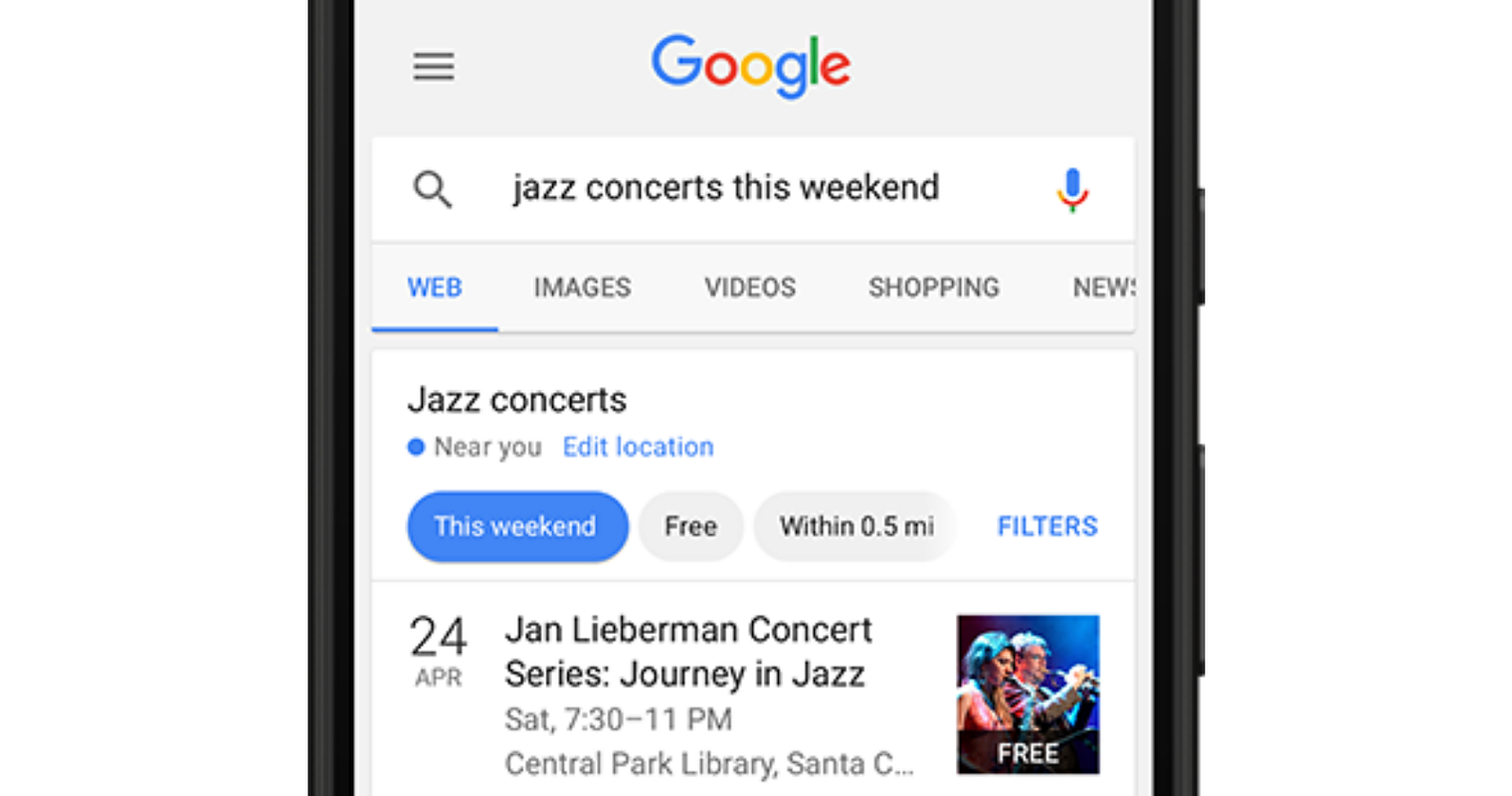 Google Search Console Adds Event Listings to Performance Reports