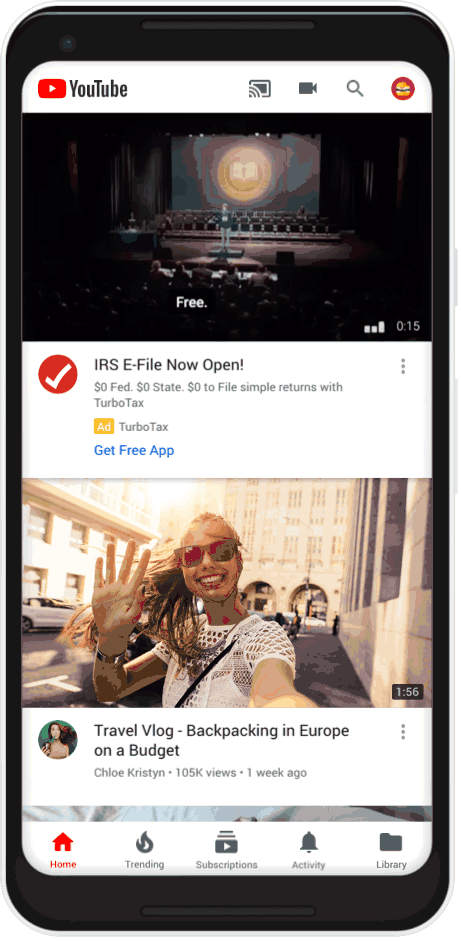 YouTube Introduces More Ways to Buy Masthead Ads
