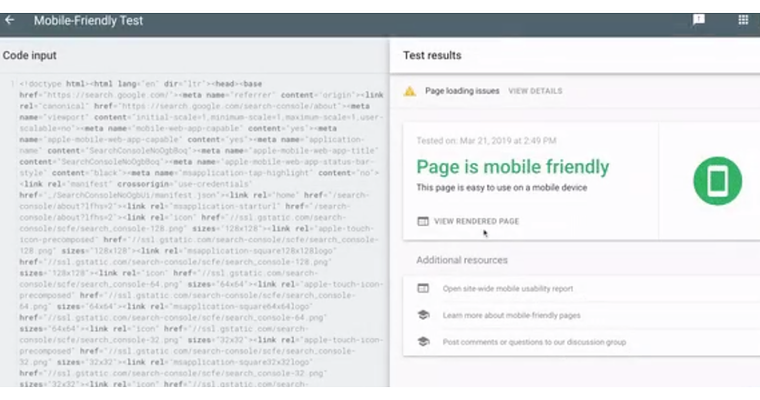 Google’s Mobile-Friendly Testing Tool Lets Users Test and Edit Actual Code