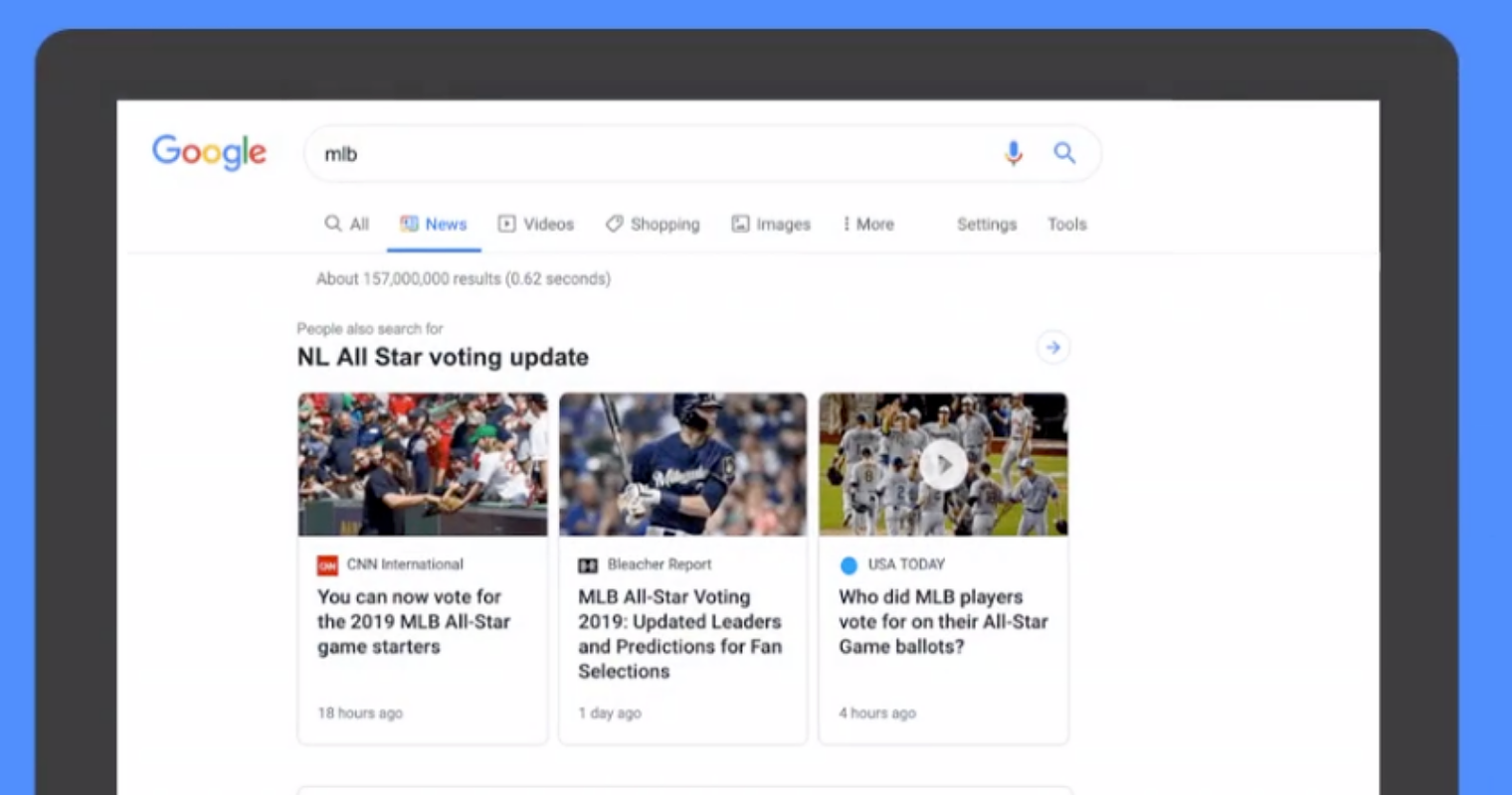 Google is Rolling Out a Redesigned News Tab in Desktop Search Results