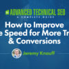 How to Improve Page Speed for More Traffic & Conversions