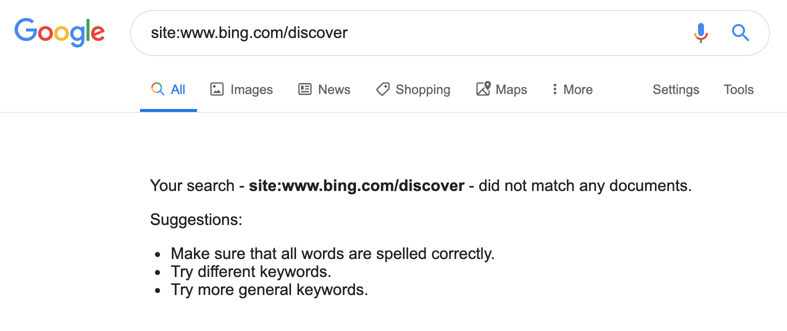 Google Stops Sending Referral Traffic to Bing&#8217;s &#8216;Discover&#8217; Section