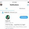 Twitter to Show the Profiles of New Followers in the Notifications Tab