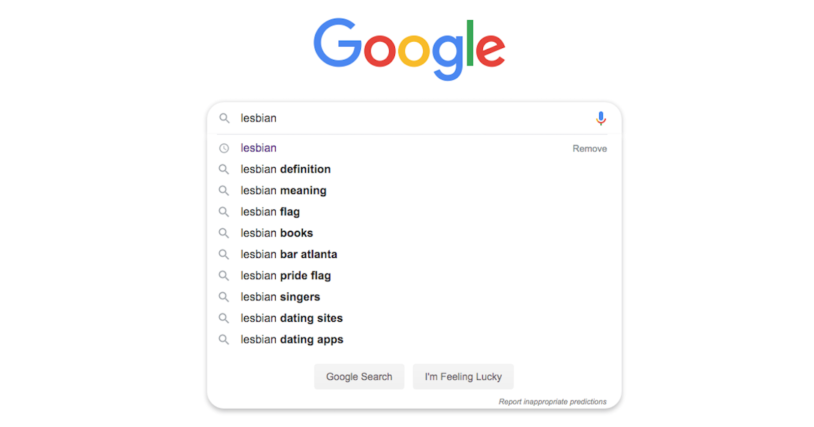 Lesbian Search
