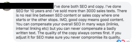 SEO Content Writing vs. SEO Copywriting: Is There a Difference?