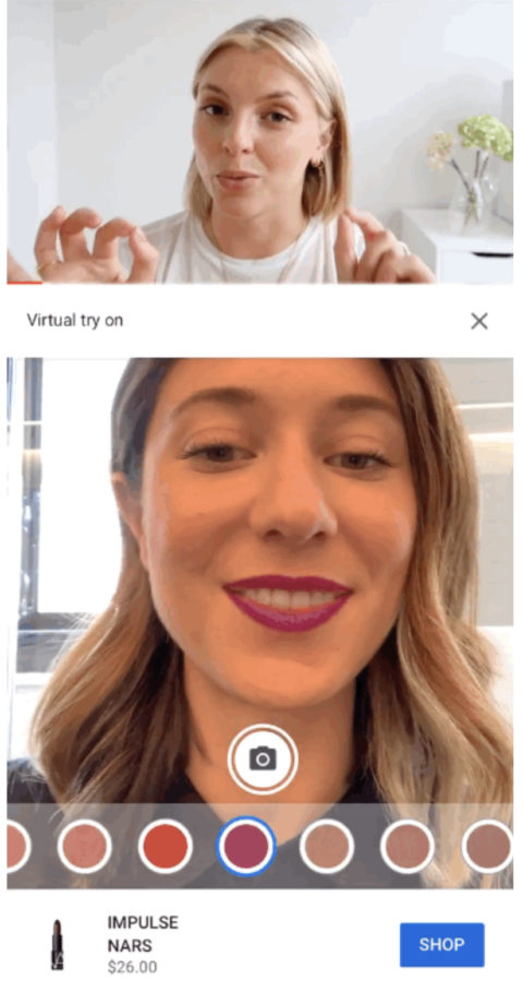 Google Brings Virtual Makeup Try-on to YouTube Masthead Ads