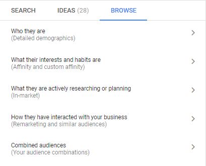 Google Quietly Rolls Out Combined Audience Targeting for Search Campaigns