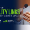 How to Get Quality Links with Thought Leadership & Speaking