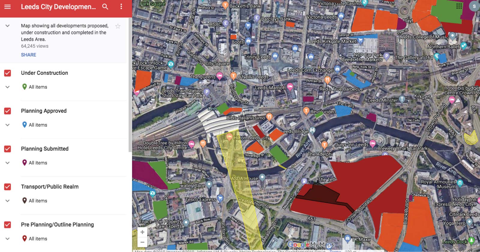 6 Brands That Will Inspire You to Create Better Content - Leeds city development map