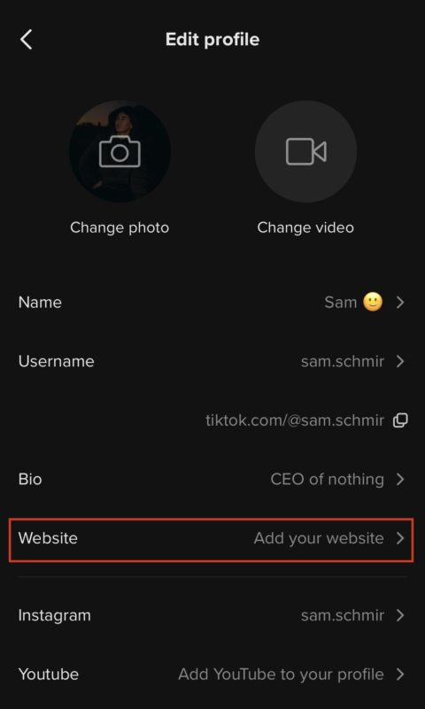 TikTok commence à permettre à certains utilisateurs d'ajouter des liens de sites Web dans les profils