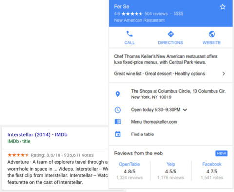 Google Search Console 开始报告评论/评分标记