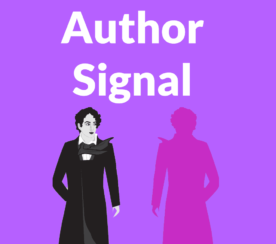 Author Bio Signal for Content