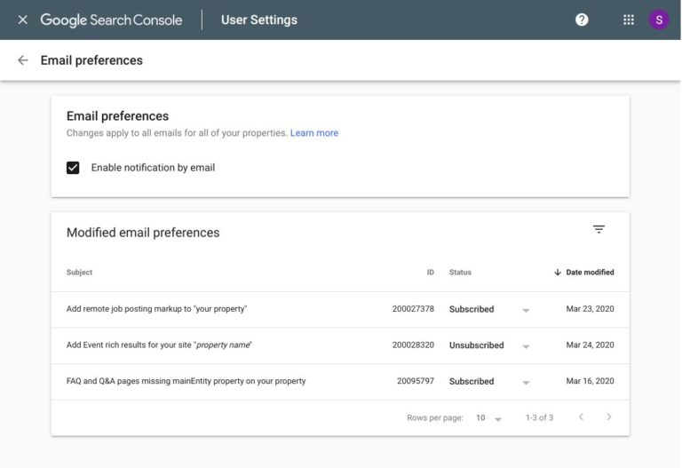 Google Search Console Updates: More Control Over Data &#038; Email Notifications