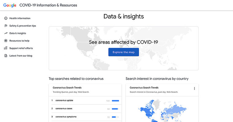 Google Launches COVID-19 Info Site & New Search Experience for Coronavirus Queries