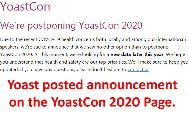 yoastcon 2020