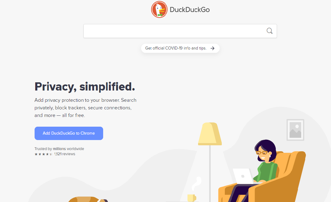 DuckDuckGo private video search