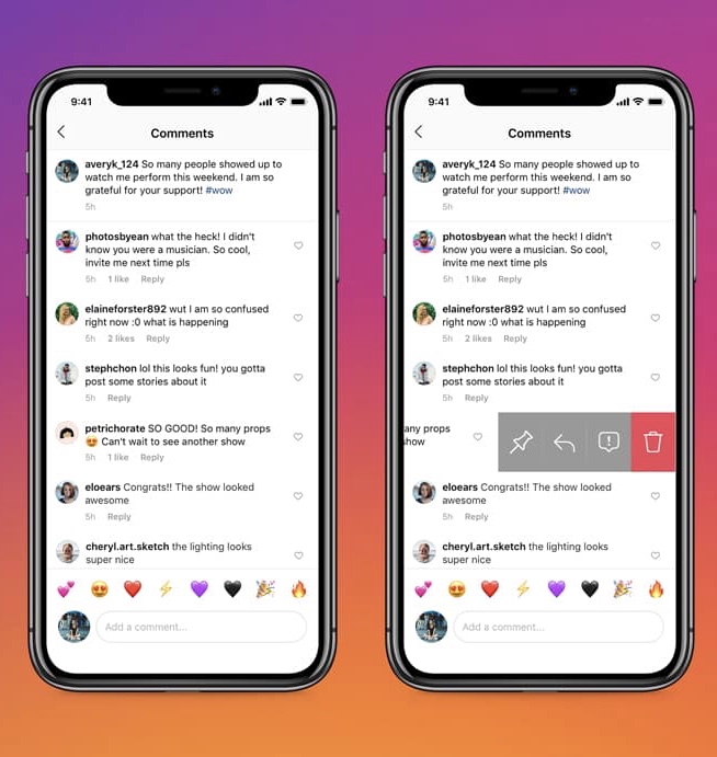 Instagram to Let Users Pin Comments to the Top of Posts