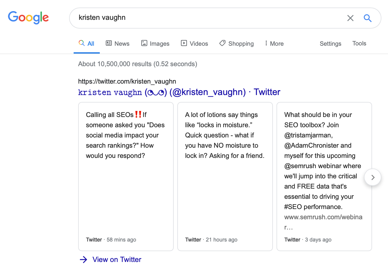 How to Use Twitter to Increase Your Google Search Visibility