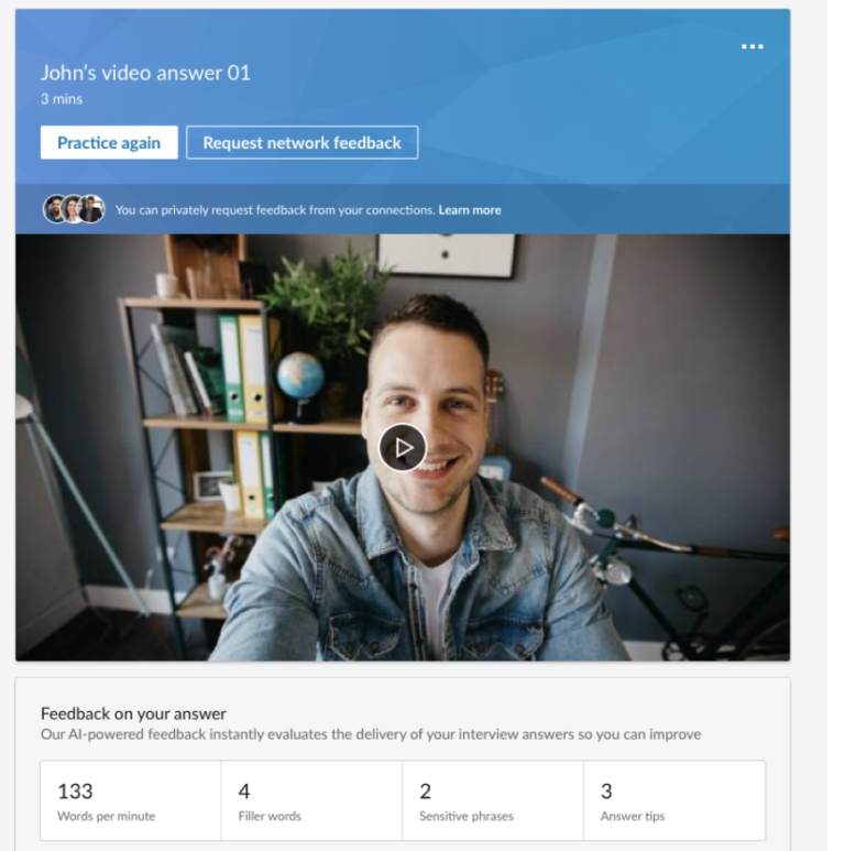 LinkedIn发布了虚拟工作面试的新工具