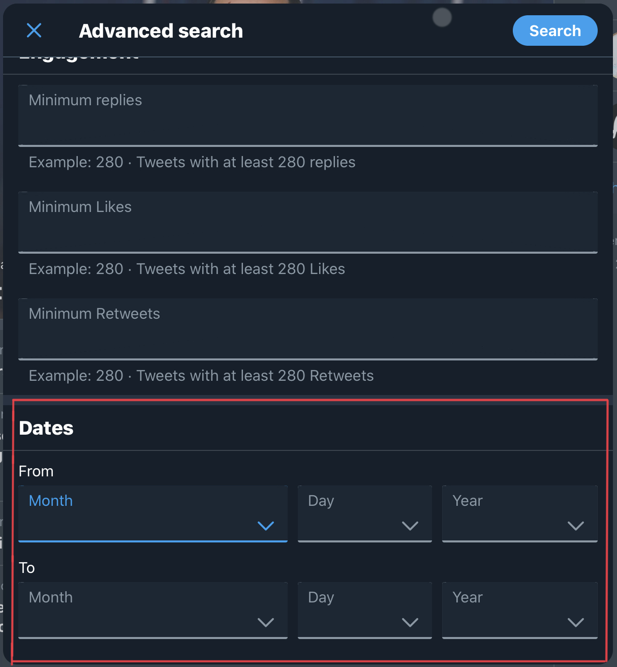 How to Use Twitter's Advanced Search Function