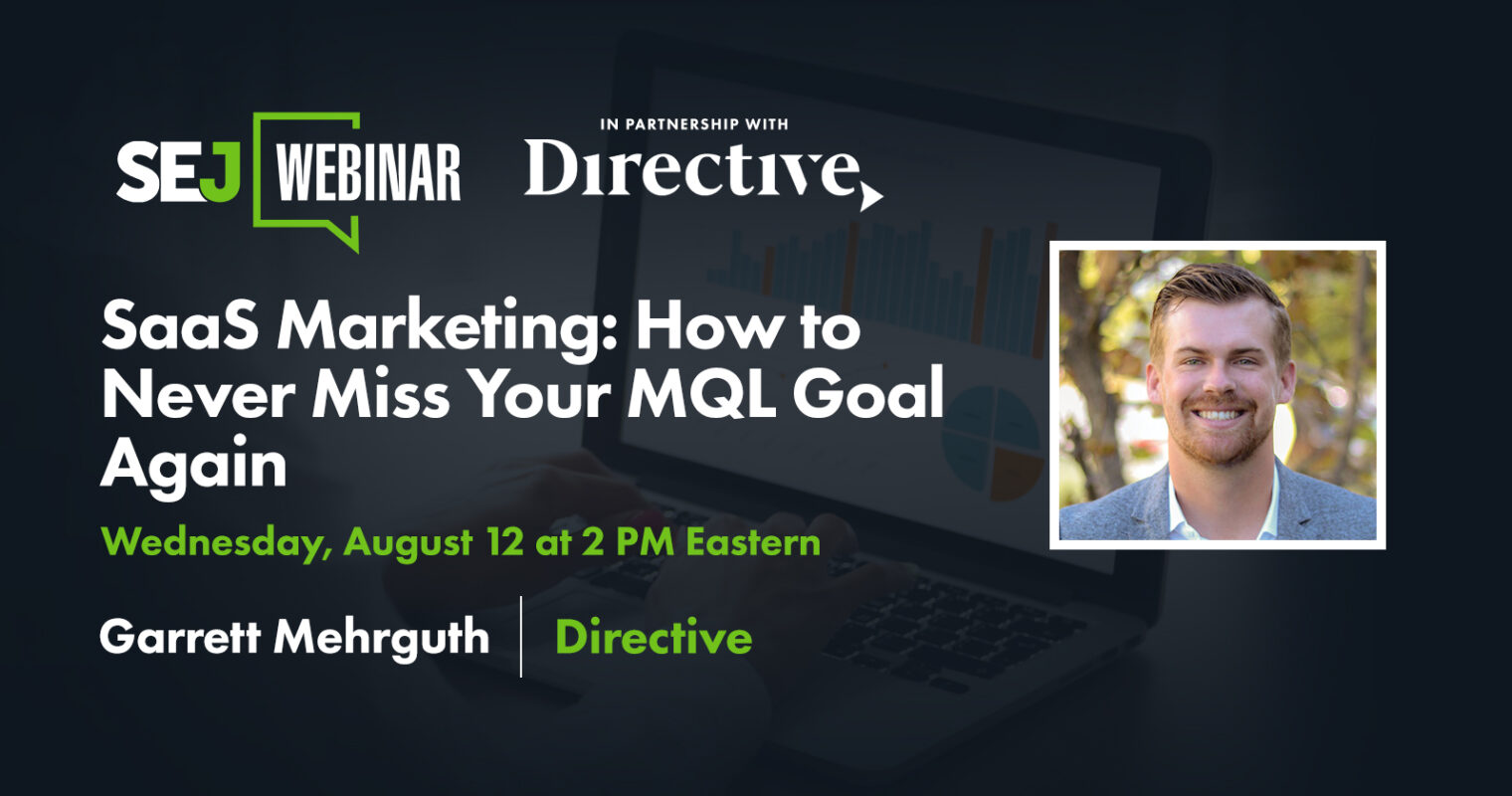 SaaS Marketing: How to Never Miss Your MQL Goal Again [Webinar]