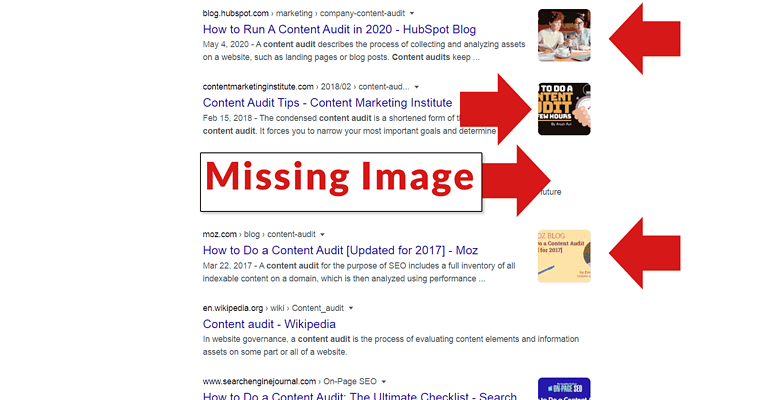 Google Testing Thumbnail Images in Search Results