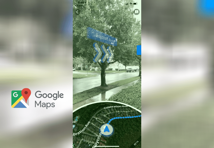 Google Map Live View