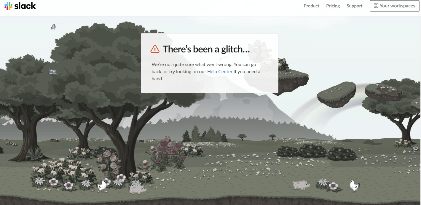 404 page slack