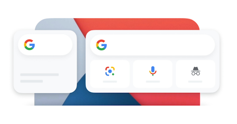 how to add google search widget on ios 14