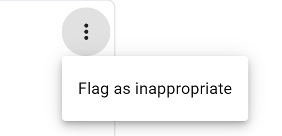 Flag inappropriate GBP review