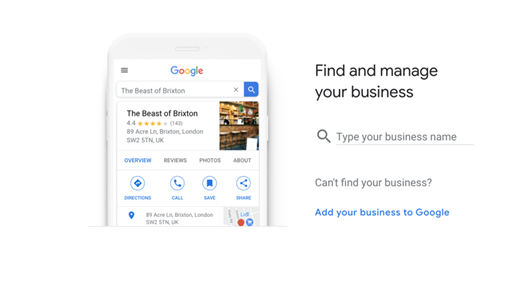 Lokales SEO: So sieht ein Google My Business-Eintrag aus