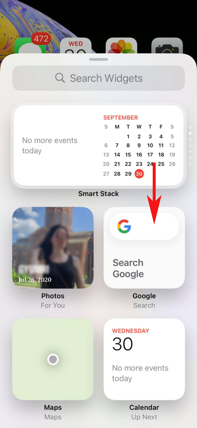 How to Add Google Search Widget on iOS 14