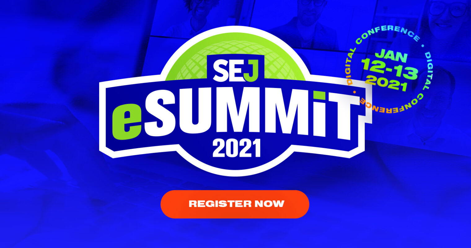 SEJ eSummit Is Back! 5 Stages, 30+ Speakers & Workshops