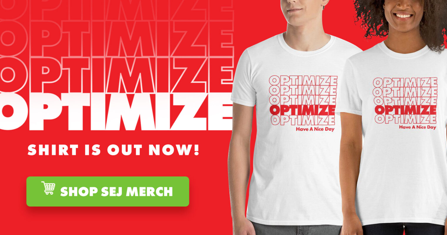 Buy Your Optimize SEO T-Shirt Now [October Only]