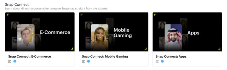 Snapchat Rolls Out More Ads Certification Courses