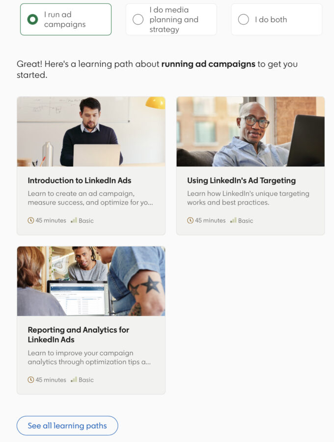 LinkedIn Launches 6 Free Advertising Courses - LinkedIn Marketing Labs