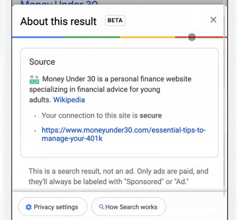 Google Adds More Info About Domains in Search Results