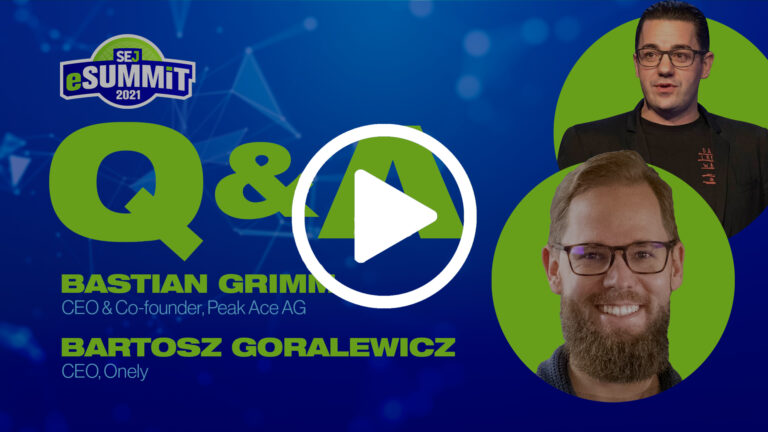 Bartosz Goralewicz and Bastian Grimm Q&A