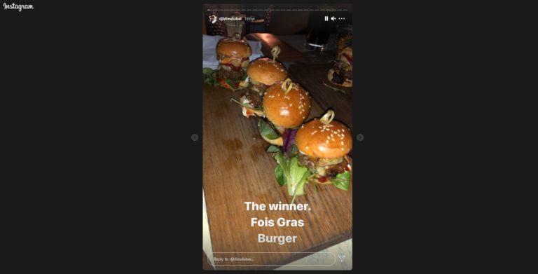 DJ Bliss Food - Instagram best practices